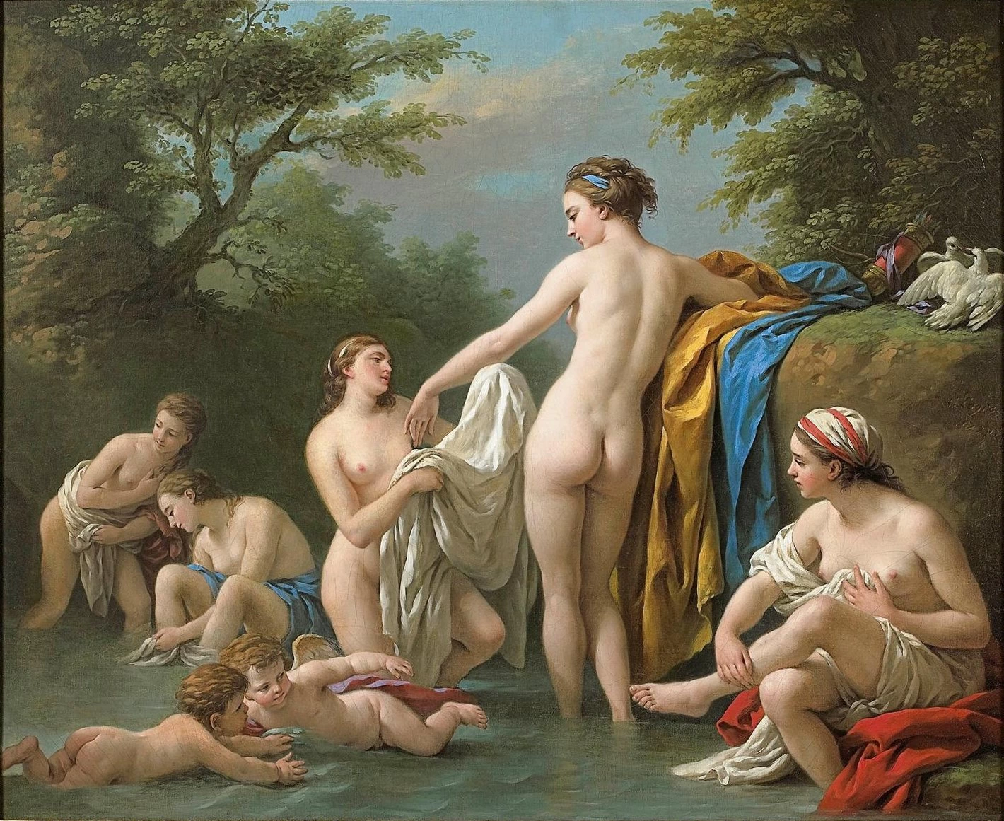 Venere e le Ninfe al bagno